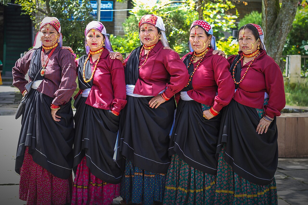 Local Kumaoni people and culture